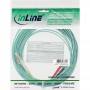 Câble duplex optique en fibre InLine® LC / ST 50 / 125µm OM3 25m