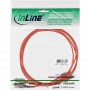 LWL câble duplex, InLine®, SC/SC 50/125µm, 0,5m