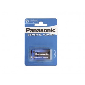 Panasonic Pile General Purpose 9V carrée 6F22