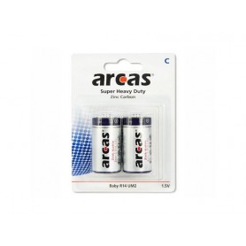 Batterie ARCAS Super Heavy Duty Baby C LR14 (2 St.)