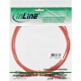 LWL câble duplex, InLine®, ST/ST 50/125µm, 2m