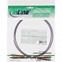 Câble duplex optique en fibre InLine® ST / ST 50 / 125µm OM4 1m