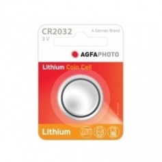 AGFAPHOTO Batterie Lithium Knopfzelle CR2032 3V Blister (1-Pack) 150-803432