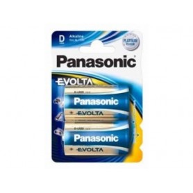 Panasonic Alcaline Mono D LR20, 1.5V Blister (Pack de 2 piles) LR20EGE/2BP