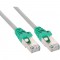 Crossover Câble patch, InLine®, S-FTP, Cat.5e, gris, 5m