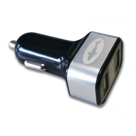 Double chargeur USB Reekin VOITURE 3.1A (Avec affichage des ampères)