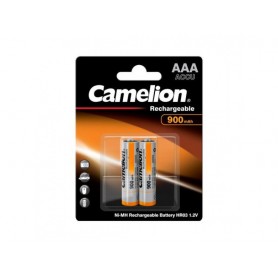Pack de 2 piles rechargeables Camelion AAA Micro 900mAH