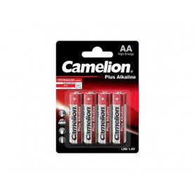 Pack de 4 piles Camelion Alcaline LR6 Mignon AA