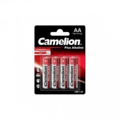 Pack de 4 piles Camelion Alcaline LR6 Mignon AA