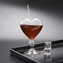 Verre à Cocktail en forme de coeur à l'unité