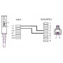 Câble TAE-F pour DSL/VDSL 0.5 m