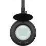 Lampe Loupe à LED avec Pince, 10 W, noir