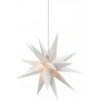 Étoile Lumineuse LED 3D, Ø 56 cm, transformateur extérieur 4,5 V