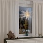 Étoile Lumineuse LED 3D, Ø 56 cm, transformateur extérieur 4,5 V