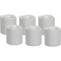 Lot de 6 Bougies Chauffe-Plat LED
