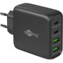 Chargeur Rapide Multiport USB-C™ PD (68 W), noir