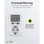 Compteur de Consommation Électrique Numérique Basic