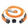 Type 2 Câble de Recharge, jusqu'à 22 kW, 10 m, orange 10 m