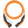 Type 2 Câble de Recharge, jusqu'à 22 kW, 10 m, orange 10 m