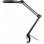 Lampe Loupe à LED avec Pince, 8 W, noir