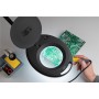 Lampe Loupe à LED avec Pince, 8 W, noir