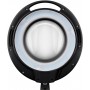 Lampe Loupe à LED avec Pince, 9 W, noir