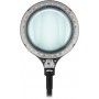Lampe Loupe à LED sur Pied/avec Pince, 6 W, noir