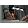 Lampe Loupe à LED sur Pied/avec Pince, 6 W, noir