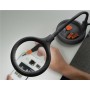 Lampe Loupe à LED sur Pied/avec Pince, 6 W, noir