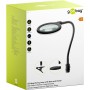 Lampe Loupe à LED sur Pied/avec Pince, 6 W, noir