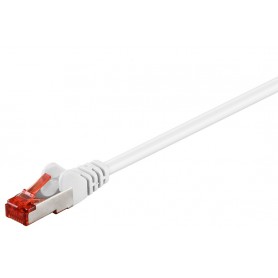 CAT 6 Câble Patch, S/FTP (PiMF), blanc, 5 m 5 m
