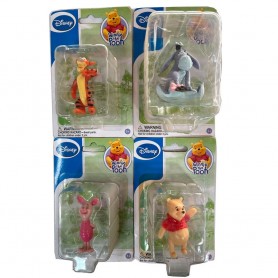 Lot de 10 : Disney Winnie the Pooh assorted figure 6cm