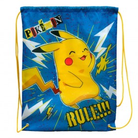 Lot de 24 : Pokemon Pikachu gym bag 40cm