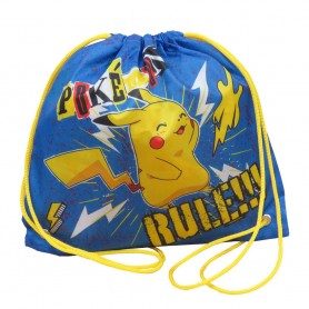 Lot de 24 : Pokemon Pikachu gym bag 25cm