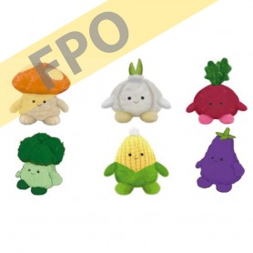 Lot de 6 : Bumbumz Rootbumz plush toy 20cm assorted