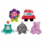 Lot de 9 : Bumbumz Groovy plush toy 12cm assorted
