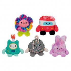 Lot de 9 : Bumbumz Groovy plush toy 12cm assorted