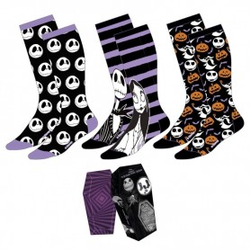 Disney Nightmare Before Christmas pack 3 adult socks