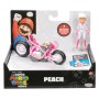Lot de 6 : Mario Kart The Movie Super Mario Bros Vehicle + figure assorted 6cm