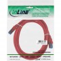 Câble patch Cat.6(A) S-STP/PIMF, InLine®, sans halogènes 500MHz, rouge, 1,5m