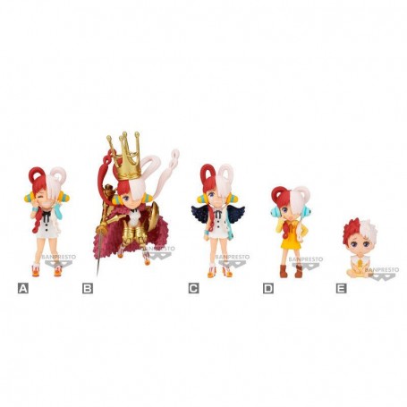 Lot de 12 : One Piece Film Red World Collectable assorted figure 7cm