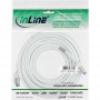 Câble patch Cat.6(A) S-STP/PIMF, InLine®, sans halogènes 500MHz, blanc, 10m