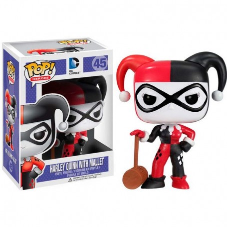 POP DC Harley Quinn with mallet exclusive