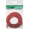Câble de raccordement InLine® S / FTP PiMF Cat.6 250 MHz, cuivre, sans halogène, rouge, 7,5 m