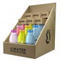 Lot de 12 : Water Revolution thermo assorted bottle 350ml