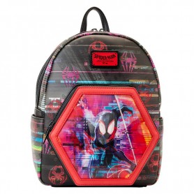 Loungefly Marvel Spiderman Across the Spider-Verse Lenticular backpack 27cm