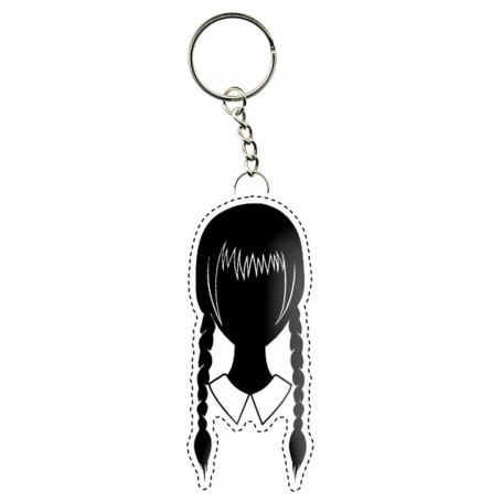 Lot de 12 : Wednesday Head keychain