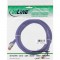 Câble patch, S-STP/PiMF, Cat.6, pourpre, 0,5m, InLine®