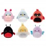 Lot de 4 : Squishmallows plush toy set assorted 5cm