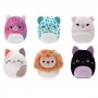 Lot de 4 : Squishmallows plush toy set assorted 5cm